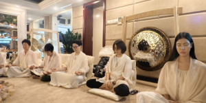 佛山市南海区沅曼文化艺术工作室荣获拾遗传承“中医养生（二十四节气铜锣水晶颂钵声音疗法）非物质文化遗产传承示范基地”称号